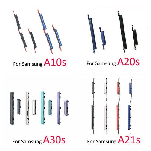 20 Pièces Pour Samsung Galaxy A10s A20s A30s A50s A10 A21s Nouveau Cadre De Téléphone D'origine Bouton De Volume D'alimentation