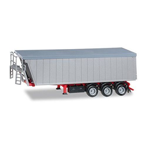 Herpa- Kempf Stöffel Liner Semi Remorque 3 Axes 076555-002-Kempf, Véhicules, Gris/Rouge/Noir, 076555-002-Herpa