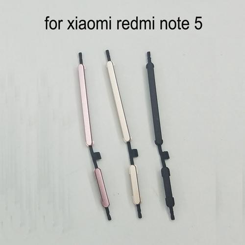 Cadre Pour Xiaomi Redmi Note 5 Nouveau Bouton De Volume D'alimentation Bouton De Remplacement Touche Marche/Arrêt