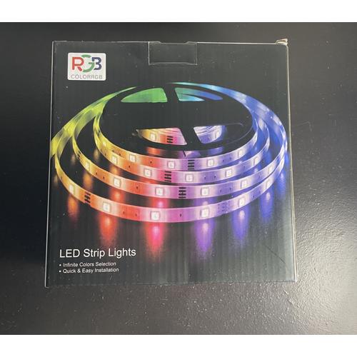 LED Musique Bande Lumières Sans Fil Smart APP Contrôle RGB Lumière avec  Prize US (24 Clés, 5m 150 LED, 3A) BANDE LED - RUBAN LED