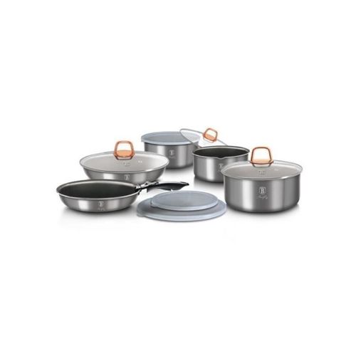 Batterie De Cuisine 12 Pcs Effet Pierre