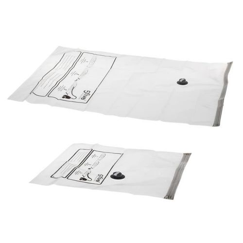 Lot De 2 Sacs Compresseurs Air-Flat - Transparent