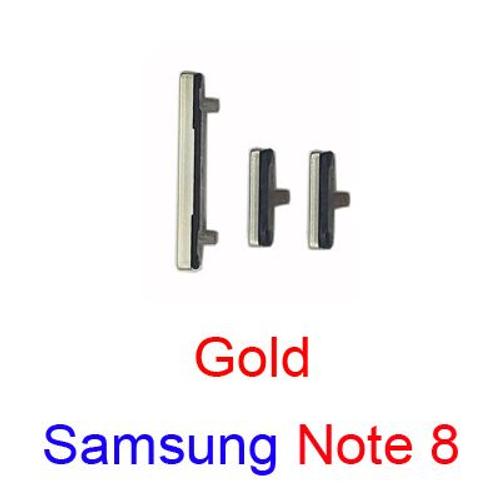 Bouton Latéral D'alimentation Et Volume Pour Téléphone Samsung Galaxy Note 8 9 10 Plus Bouton De Volume Externe + Mise Hors Tension