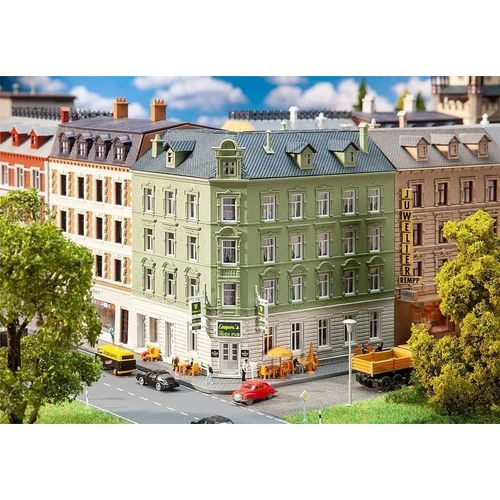 Faller- Stadteckhaus Mit Kneipe Kit De Modélisme, Fa232313, Divers-Faller