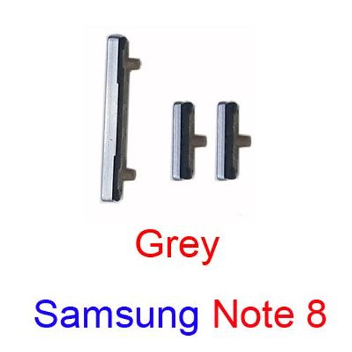 Bouton Latéral D'alimentation Et Volume Pour Téléphone Samsung Galaxy Note 8 9 10 Plus Bouton De Volume Externe + Mise Hors Tension