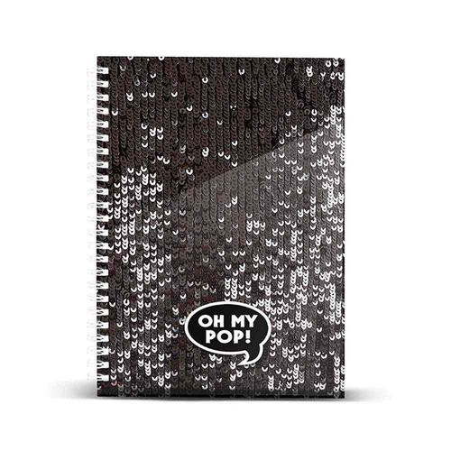 Oh My Pop! Noir Cahier Shine, Noir