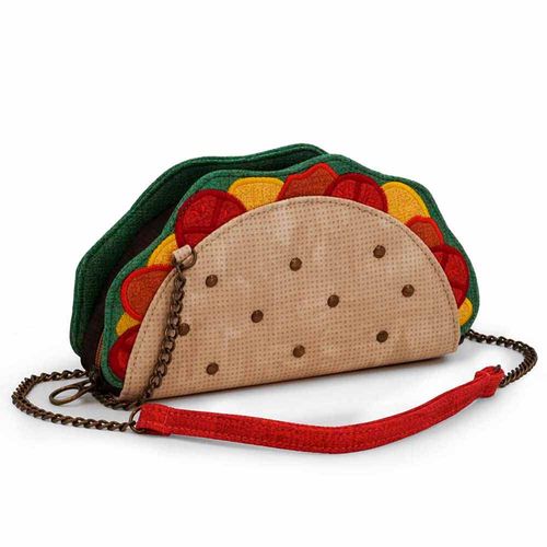 Oh My Pop Taco Sac à Bandoulière Tex, Beige