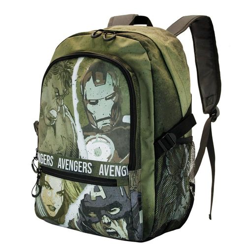 Avengers Shout Sac à dos Fight HS FAN, Vert Militaire