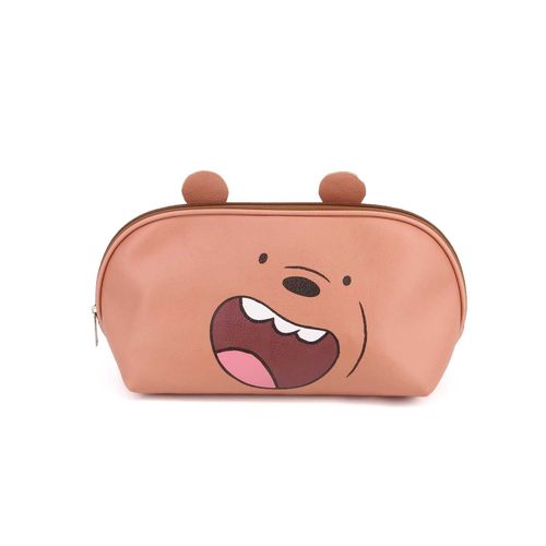 We Bare Bears Ours Pour Un et Un Pour T'Ours Grizz Trousse de Toilette Jelly, Brun