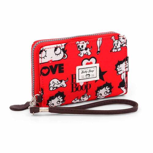 Betty Boop Rouge Portefeuille HS, Rouge