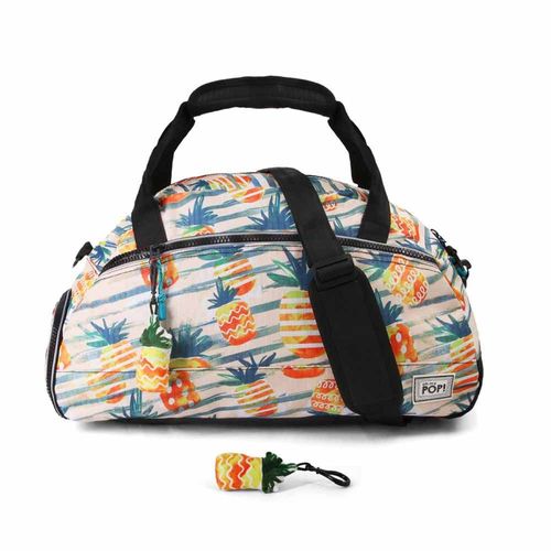 Oh My Pop! Ananas Sac de Sport Uptown, Jaune