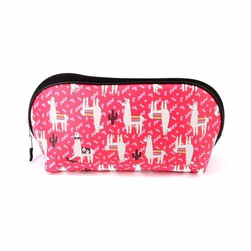 Oh My Pop! Cuzco Trousse de Toilette Jelly, Rouge