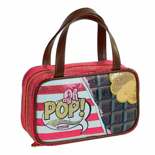 Oh My Pop! Chocolat Sac à Main Chocolat, Rose