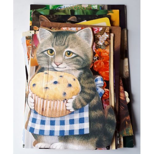 Lot De 31 Images Cartonnées Avec De Beaux Chats Et Chatons De Toutes Races Ou Couleurs - Formats Différents - Pour Customisation, Encadrement, Collection Ou Plaisir Des Images