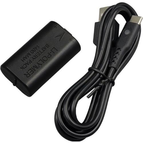 Batterie Pour Manette De Xbox Avec Cable De Charge