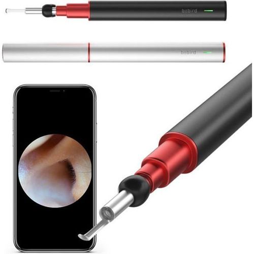 Endoscope Auriculaire Wifi - Caméra D'inspection D'otoscope Hd - Élimination De La Cire D'oreille Sans Fil 