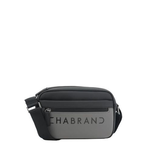 Mini Sacoche zippée porté croisé Touch Bis Chabrand 17242109 Noir / Gris