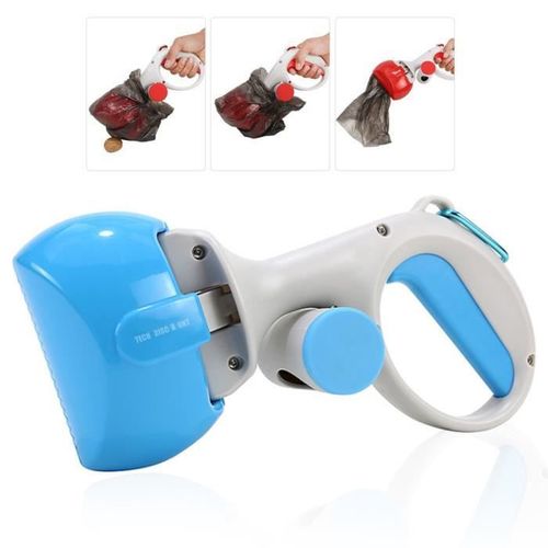 Td® Pelle À Ramasse Crotte Distributeur Sac Poubelle Animaux De Compagnie Chien Caca Plastique Déjection Excrément Portable Écologiq