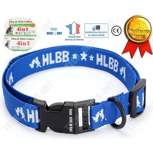 Td® Antipuce/Anti-Tique Collier Protection Cou Moustique Insectifuge Confortable Antiparasite Réglable Animaux De Compagnie Protecti