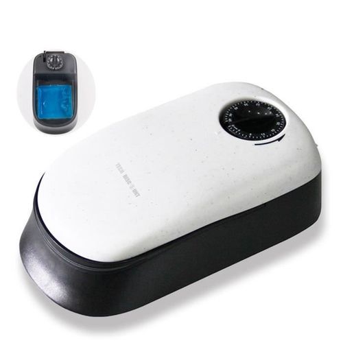 Td® Distributeur Automatique Croquette Chien Chat Nourriture Automatique Chronomètre Solide Animaux De Compagnie Bol Gamelle Minuter