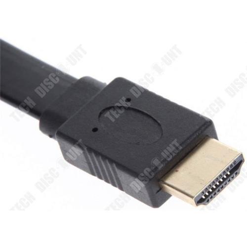 TD® Prise HDMI 1 mâle vers Double HDMI 2 femelle - adaptateur de câble et  répartiteur - convertisseur tv - Accessoire image et son