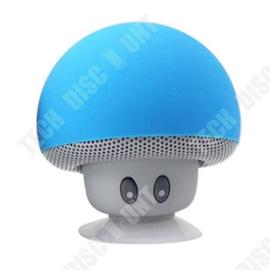 Mini enceinte Bluetooth champignon avec ventouse