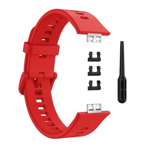 Bracelet De Montre En Silicone Pour Huawei Sport Original Adapté Ceinture Accessoires D'impression Avec Outil