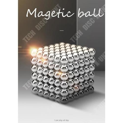10€ sur Jouet aimanté magique magnétique 216 billes 5mm -Multicolore - Jeu  de construction magnétique - Achat & prix