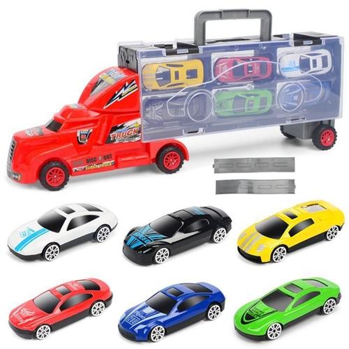 Camion Mack Transporter avec mini véhicule Mattel Cars Modèle