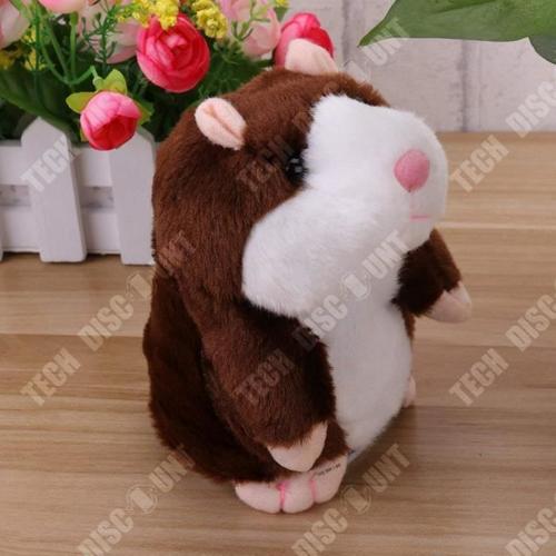 Jouet en peluche de hamster parlant électronique mignon