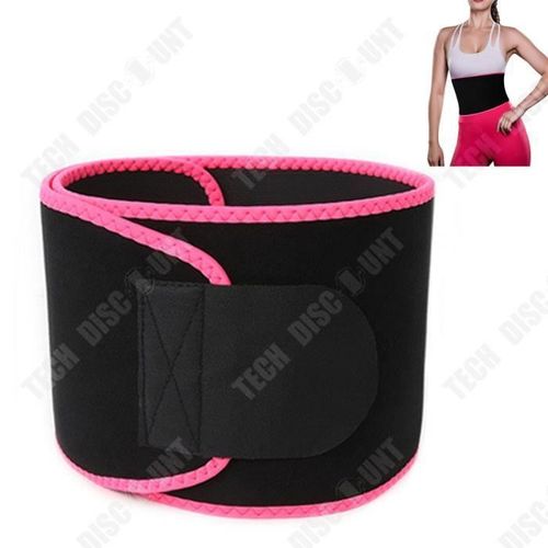 Td® Sueur Taille Réglable En Caoutchouc Yoga Ventre Ceinture 3d Coupe Tridimensionnelle Équipement De Fitness Brûlant Les Graisses