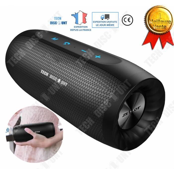 TD® Mini haut parleur style stéréo bluetooth Enceinte sans fil