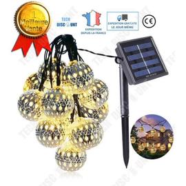 10M LED énergie solaire fée guirlande lumineuse fête de Noël décor jardin  lampe