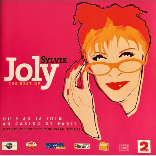 Programme Spectacle & Tournée Sylvie Joly "Je Suis Votre Idole" (2001-2002)
