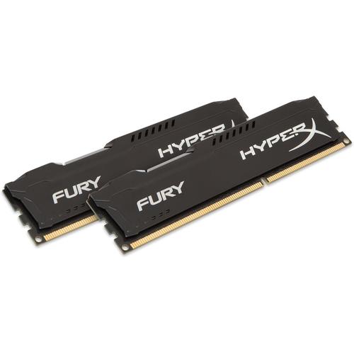 HyperX FURY Black HX318C10FBK2/16, 1866 MHz DDR3 CL10 DIMM 16GB Kit*(2x8GB)