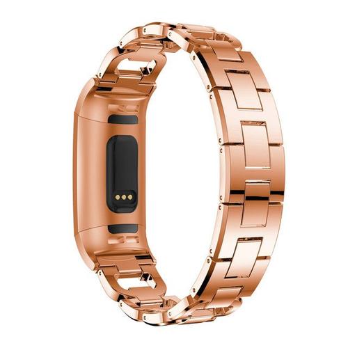 Bracelet De Rechange En Cristal Et Acier Inoxydable Pour Fitbit Charge3 Watch Pour Fitbit Charge 4 Smart Accessories