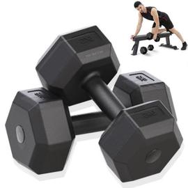 LOT DE 2 Haltères Musculation Fitness Hexagone à Domicile Poids 2x5kg/7,5kg/ 10kg EUR 32,99 - PicClick FR