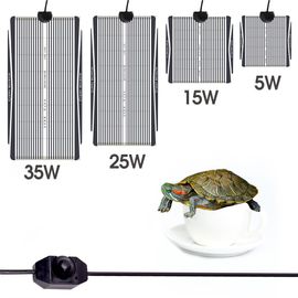 5W 15W 25W 35W Plug Warm Plant Heating Mat Graphene Reptiles Heat Pad avec régulateur de température réglable Thermostat Couverture Étanche Incubateur pour Lézard Tortue Serpent