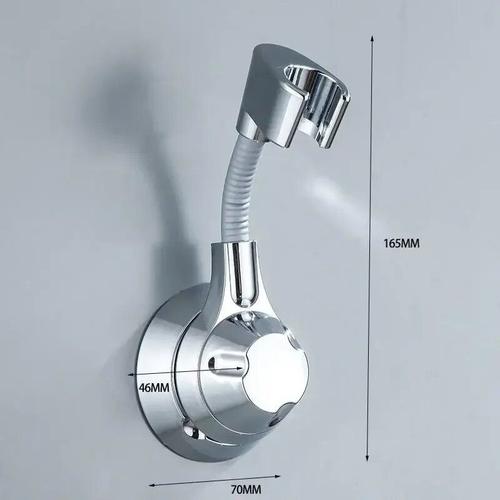 Support de pommeau de douche à ventouse réglable | Buse, sans perforation, rotation multi-angle