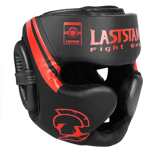 Qw Rouge - S - Casque De Boxe Professionnel En Cuir Pu Pour Enfant Et Adulte,Protecteur De Tête De Compétition Pour Mma, Muay Thai, Kickboxing, Garde Tête De Qualité Supérieure,