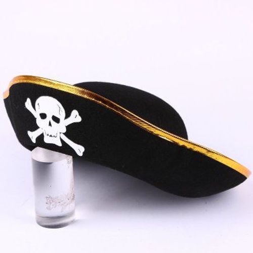 Casquette De Capitaine De Pirate, Costumes De Cosplay, Accessoires D'halloween, Cadeau De Fête Des Enfants, Chapeau De Crâne De Pirate, Livraison Gratuite