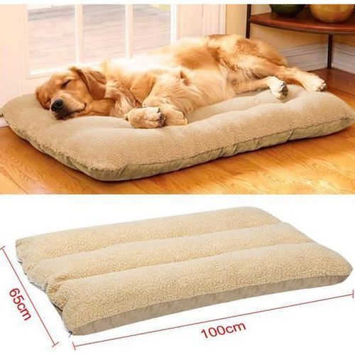 Yaheetech Lit Tapis Coussin Lavable Pour Chien Chiot Animaux 100 X 65 X 15 Cm