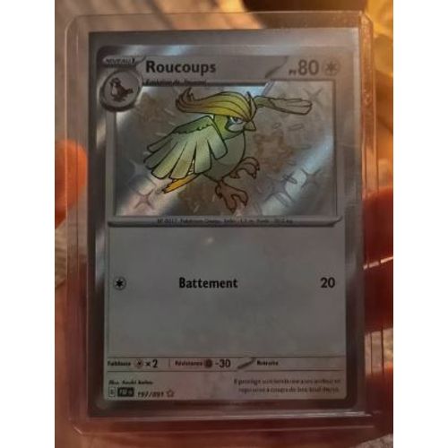 Pokémon Roucoups Shiny 197 / 091 Ev4.5 Destinées De Paldea