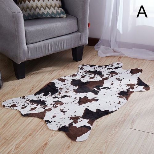 Tapis De Style Vache Pour Salon, Chambre D'enfant, Maison, Sol, Porte, Décor, Imitation Cuir, À La Mode