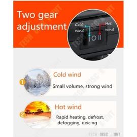 Chauffage ventilateur appoint véhicule voiture climatiseur dégivre