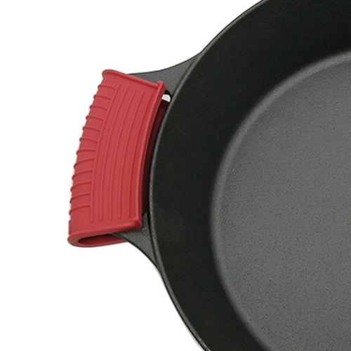 Pince pour Pot de cuisine en Silicone, 1 pièce, Anti brûlure, support de casserole, pelle, isolation thermique, pince pour Pot de soupe antidérapante, pince fixe