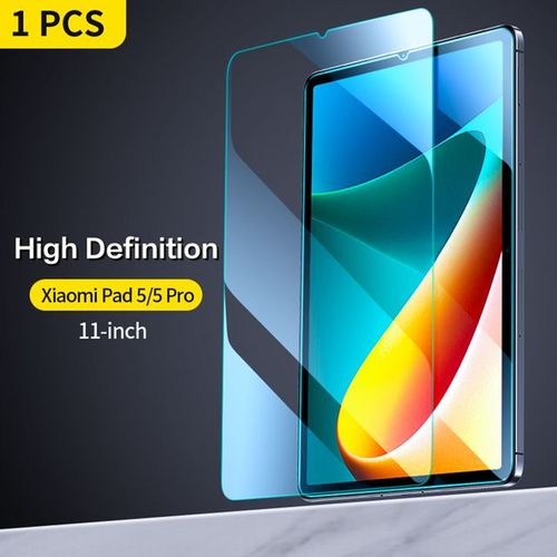 Verre Trempé Pour Xiaomi Mi Pad 5 11 Pouces Pad 5 Pro 12.4 Pouces Tablette 9h Protecteur D'écran Hd Anti Blue Ray Avec Outil