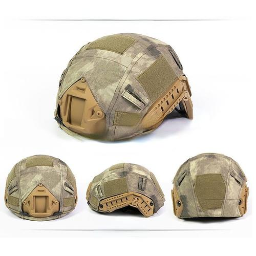 Juste Un Couvre-Casque6 - Couvre Casque Tactique, Tour De Tête 52 60cm, Équipement Airsoft Paintball Wargame Cs Fast, 10 Couleurs