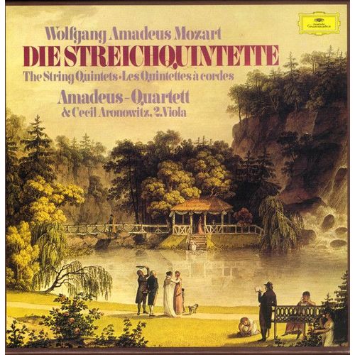 Wolfgang Amadeus Mozart – Amadeus-Quartett & Cecil Aronowitz ‎– Die Streichquintette • The String Quintets • Les Quintettes À Cordes