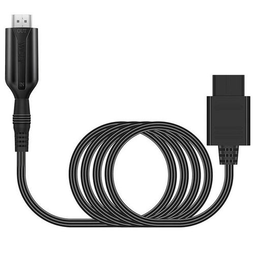 Câble De Conversion Hd N64 Vers Hdmi Pour N64/Nes/Ngc Plug And Play 1080p Compatible Avec Nintendo 64